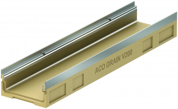 ACO DRAIN Multiline V 200 Korytko Krawędzie ze stali nierdzewnej ACO P13221