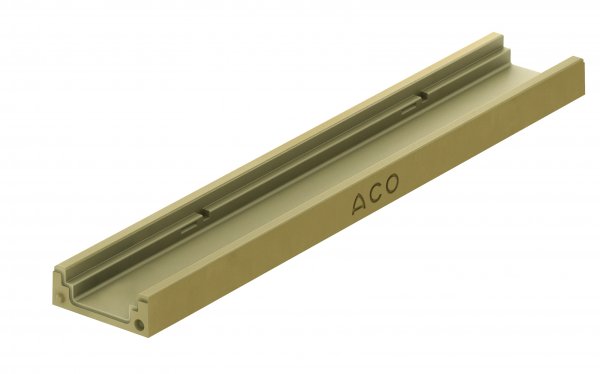 Kanał ACO Deckline 100 niski 6cm dl 1m naturalny ACO P135070