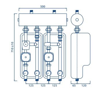 Brygada pro 000 (kre, 2 x grupa uni) Elterm 860000