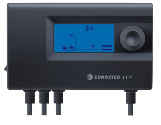 Zestaw: Sterownik Euroster 11 W i wentylator nadmuchowy PR Euroster 11W