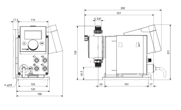 Pompa dozująca ddc 6-10 ar-pv/e/c-f-32u2u2fg Grundfos 97721381