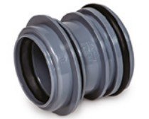 Redukcja krótka kanalizacji wewnętrznej PP-HT BK z uszczelką, popiel 110/50 Kaczmarek 2231483120