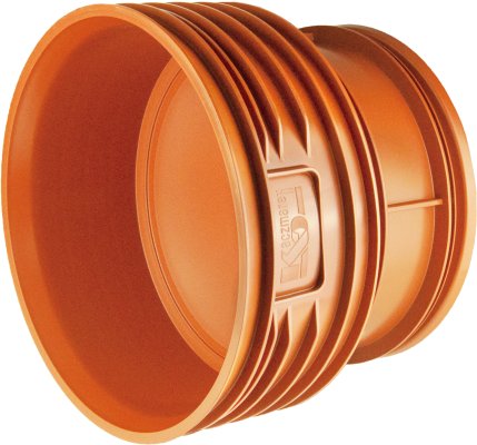 Korek kanalizacji zewnętrznej K2-Kan OD PP bez uszczelki, uniwersalny, oranż 315 Kaczmarek 1040293100
