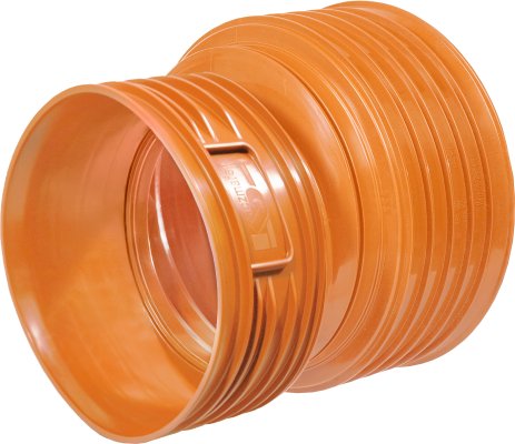 Redukcja kanalizacji zewnętrznej K2-Kan OD PP bez uszczelek, oranż 400/315 Kaczmarek 1030363100