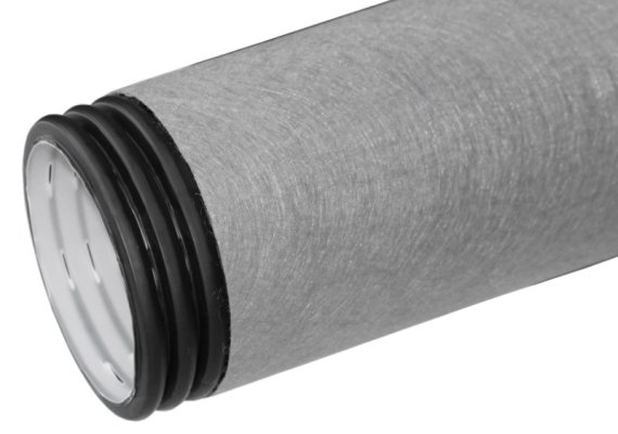 Rura drenarska K2-Dren DN/ID PP SN10 TP z filtrem PP, korugowana w odcinkach prostych, z mufą i uszczelką, czarna 300x6000 Kaczmarek 1327989600