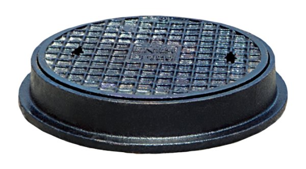 Pokrywa żeliwna 315, klasa B 125 - obciążenie 12,5t na stożek żelbetowy Kaczmarek 2901142500