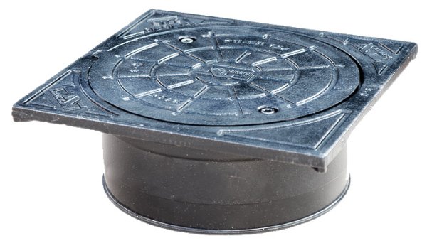 Właz żeliwny 315 na rurę teleskopową DN/ID 315 mm PVC-U, klasa D 400 - 40t Kaczmarek 2901134100