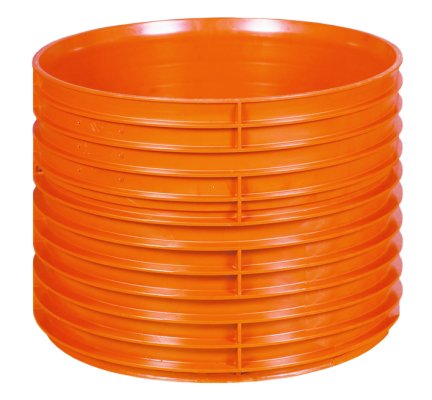 Kineta ślepa 600 PP z uszczelką do rury trzonowej (wznoszącej) 600 Kaczmarek 2580000300