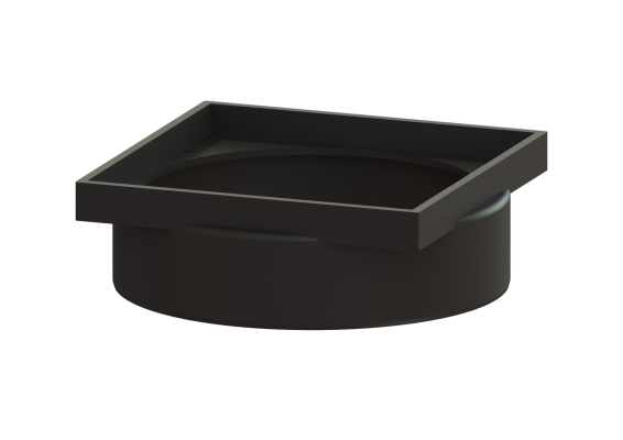 Nasada z PP do wpustu 36501, czarna Kessel 27157