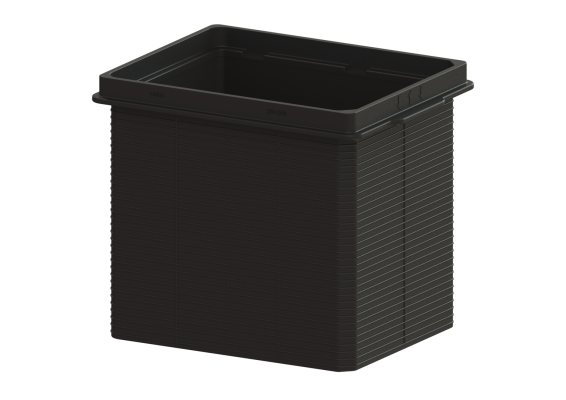 Przedłużka z tworzywa sztucznego, H=183 Kessel 38670