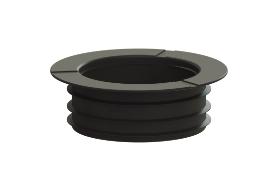 Quick Fit do wpustów Ecoguss, odpł. pion., bez ochrony przeciwpoż., system 125 Kessel 48991