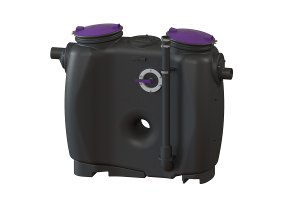 Separator tłuszczu EasyClean D Standard, NS 2, z okienkiem wziernikowym, bez SonicControl  Kessel 93002.21/D