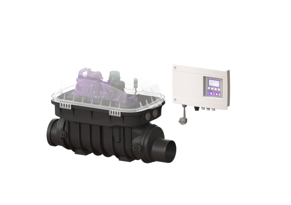 Zawór zwrotny z pompą Pumpfix F Komfort DN100 Kessel 24100