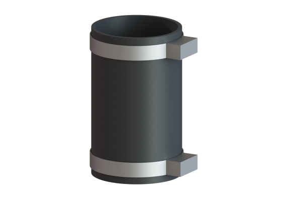 Elastyczne połączenie DN 100, do przewodów z PE, pasuje do Aqualift F / Aqualift F XL Kessel 28663