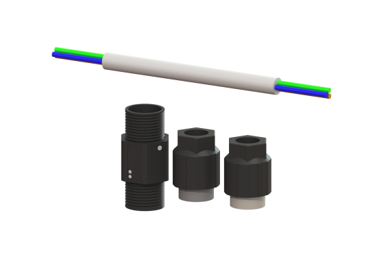 Zestaw do przedłużenia kabla do pompy nr art. 28351 Kessel 80891