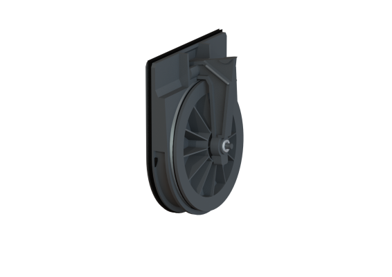 KESSEL - Część wsuwana z klapą i uszczelką po stronie wylotu Kessel 70130