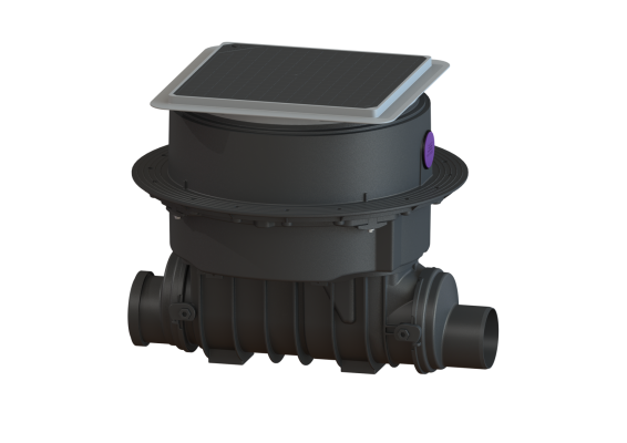 Korpus/Czyszczak Controlfix DN 100 z czarną pokrywą Kessel 80100S