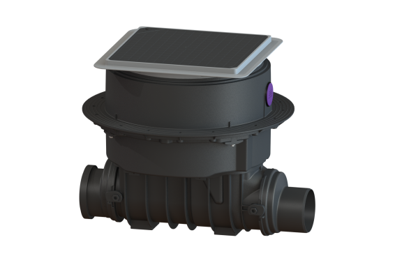 Korpus/Czyszczak Controlfix DN 125 z czarną pokrywą Kessel 80125S