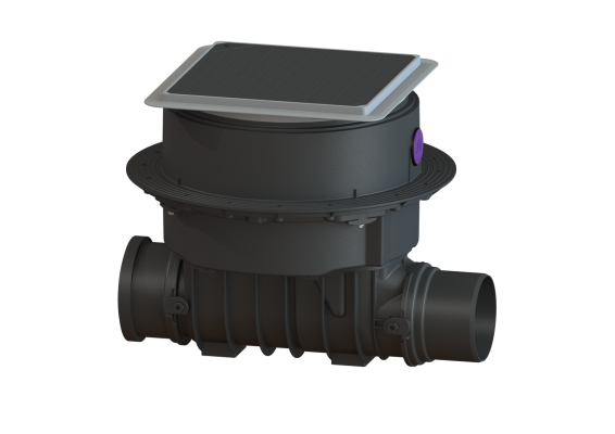 Korpus/Czyszczak Controlfix DN 150 z czarną pokrywą Kessel 80150S