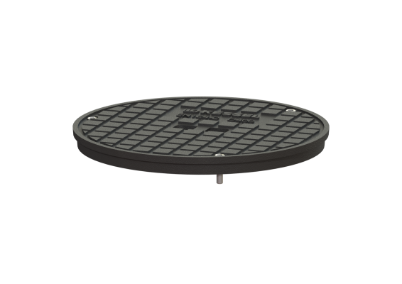 Pokrywa z żeliwa szarego kl. D Kessel 850136