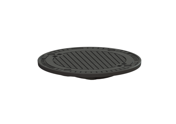 Pokrywa z betonu / żeliwa, klasa B Kessel 860131