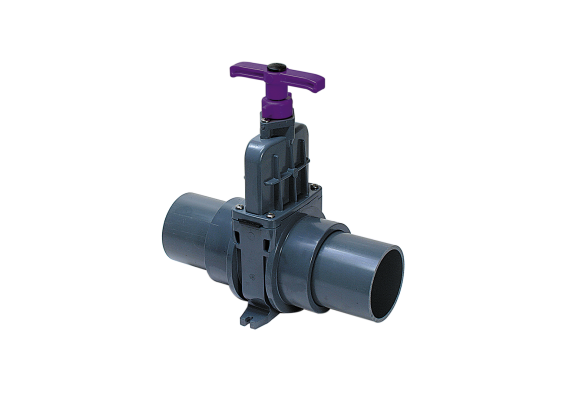 Zasuwa odcinająca z tworzywa sztucznego, DN150 Kessel 28699