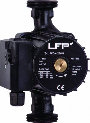 Pompa cyrkulacyjna do wody pitnej PCOw 25/6 BK LFP Leszno A071-025-060-06