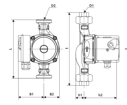 Pompa pcow 20/4 zk 130mm Lfp A071-020-040-03