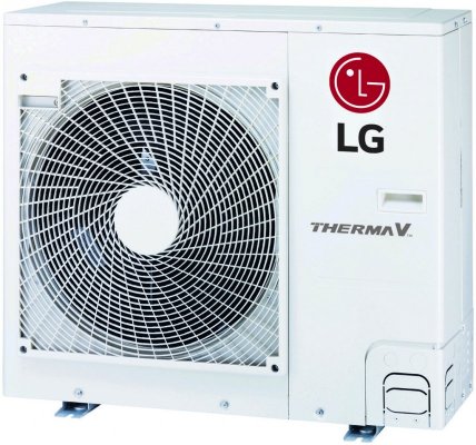 Pompa ciepła powietrze/woda typu split (jednostka zewnętrzna) THERMA V R32 7 kW zasilanie jednofazowe LG HU071MR.U44