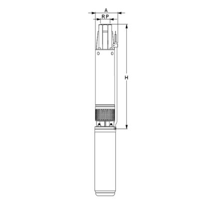 Pompa głębinowa 400v sumoto (2.2kw) Omnigena 4H6-21DSU400