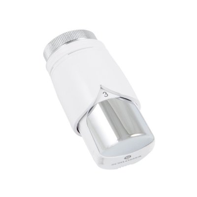 Głowica termostatyczna SH Diamant Plus biała-chrom M30x1,5 Schlosser 600100011