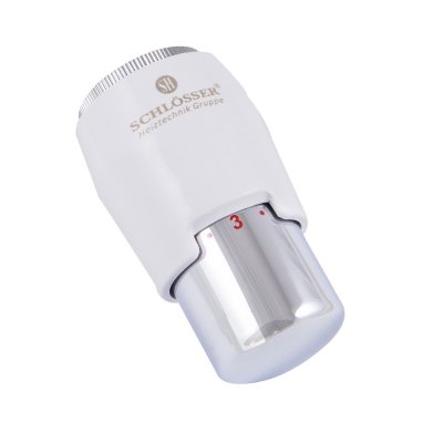 Głowica termostatyczna SH Brillant Invest biała-chrom M30x1,5 Schlosser 600600006