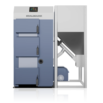 Kocioł na Pellet HYDRO VEGAS 40 KW wersja PRAWA Stalmark HV40P