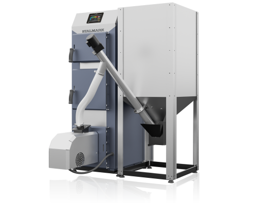Kocioł na Pellet VEGAS II 30 KW wersja LEWA Stalmark EVP30L