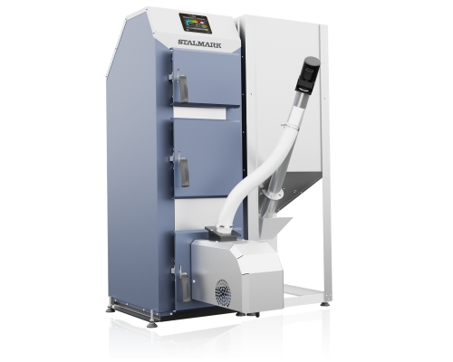 Kocioł na Pellet VEGAS II 30 KW wersja LEWA Stalmark EVP30L