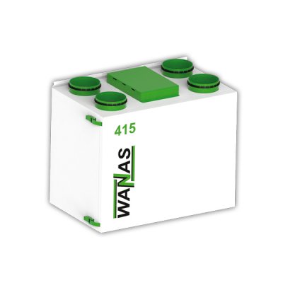 Rekuperator WANAS 415V BASIC z wymiennikiem entalpicznym RE-415 V_E