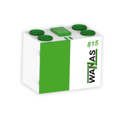 Rekuperator WANAS 815V BASIC z wymiennikiem entalpicznym RE-815 V_E