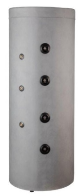 Zbiornik buforowy 300 L stal S235, czarny Spomasz ZBR-02-003