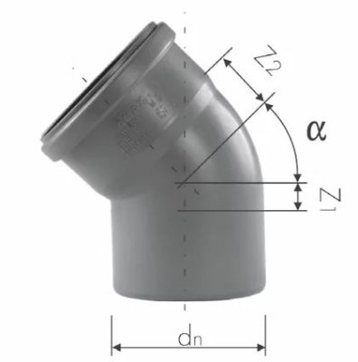 Kolano 90° d32 Amax Aliaxis KLW-032-018-090T