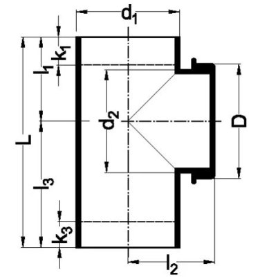 Czyszczak 90st. d40x40 prosty Aliaxis A-230400