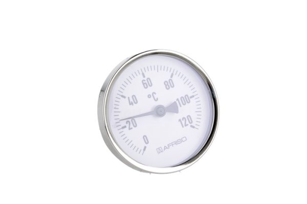 Termometr bimetaliczny BiTh 80,fi80 mm, 0÷120st.C, L 63 mm, G1/2