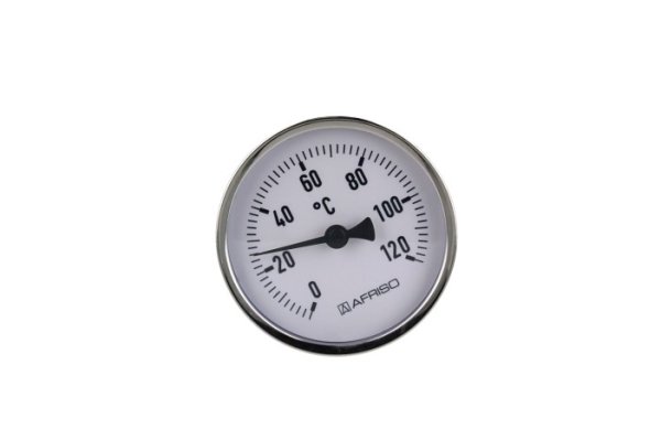 Termometr bimetaliczny BiTh 80,fi80 mm, 0÷120st.C, L 100 mm, G1/2