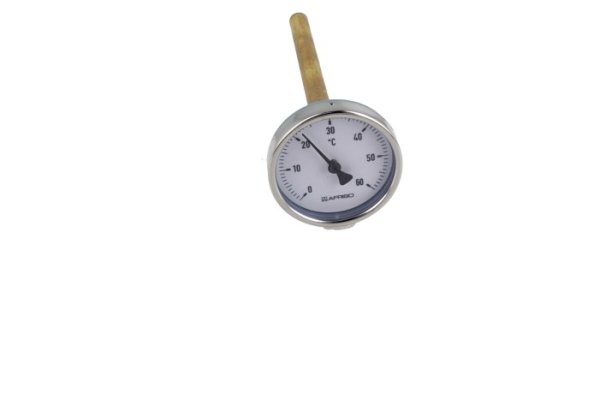 Termometr bimetaliczny BiTh 63, fi63 mm, 0÷60°C, L 150 mm, G1/2