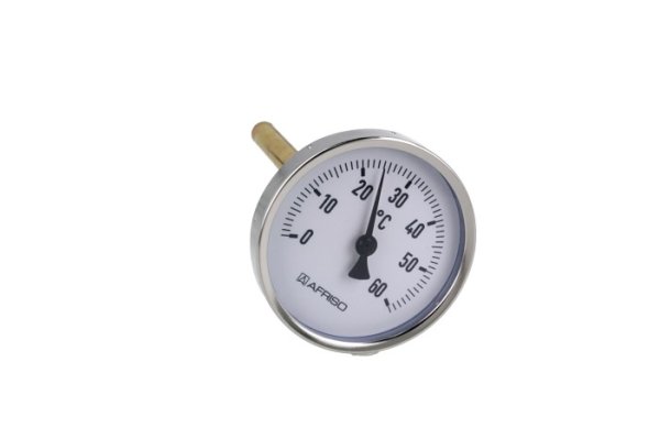 Termometr bimetaliczny BiTh 80,fi80 mm, 0÷60st.C, L 150 mm, G1/2