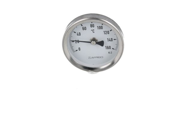 Termometr bimetaliczny BiTh 63,fi63 mm, 0÷160st.C, L 40 mm, G1/2
