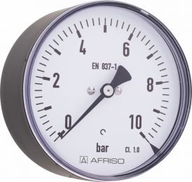 Manometr standardowy  RF 100 D211 FI100mm 0-16BAR G1/4’’ AFRISO 85216211