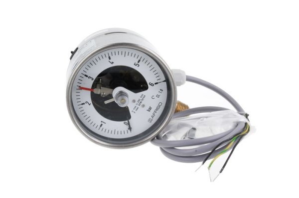 Manometr kontaktowy RF 100 I MK1, D401,fi100 mm, 0÷6 bar, 1 kontakt, G1/2