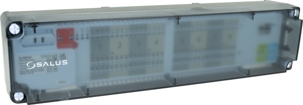 Salus przewodowa listwa sterująca KL08NSB, 8 stref, 230 V Afriso KL08NSB