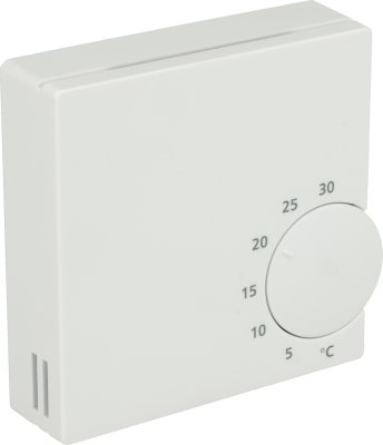 Salus przewodowy, natynkowy, elektroniczny regulator temperatury z pokrętłem RT10, dobowy, 230 V Afriso RT10-230V