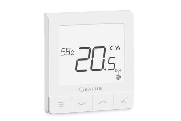 Salus przewodowy, podtynkowy regulator temperatury SQ610 Quantum, 230 V, biały Afriso SQ610